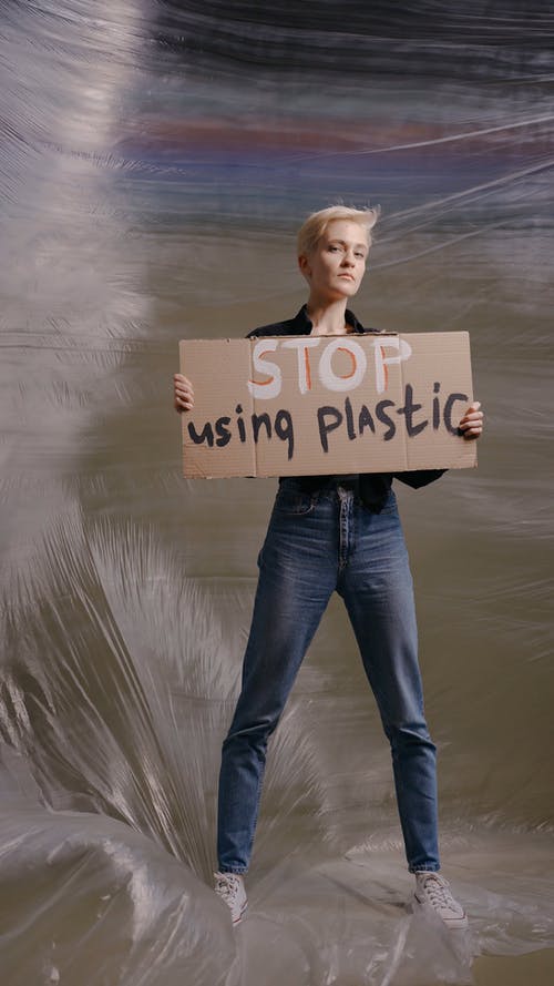 有关人, 停止使用塑料, 停止塑料的免费素材视频