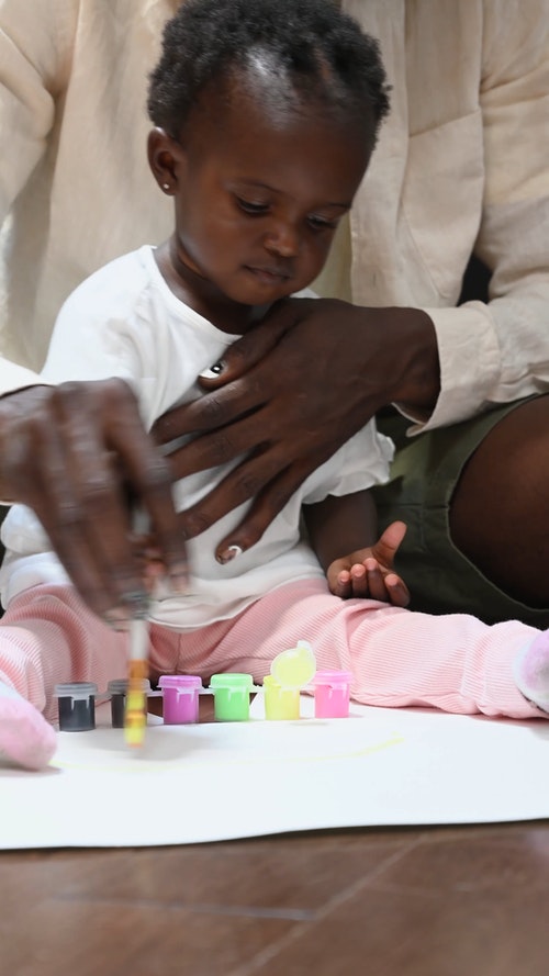 有关主导,儿童,坐的免费素材视频