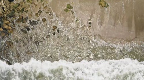 有关天性, 岩石, 岸边的免费素材视频