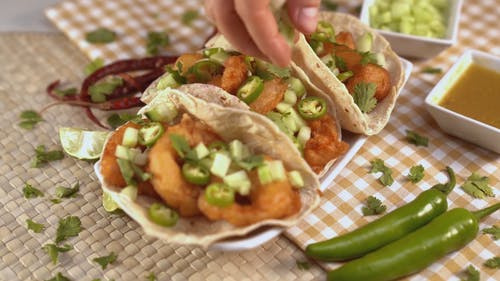 有关备餐, 可口的, 墨西哥菜的免费素材视频