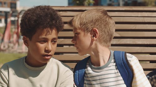 有关倾听, 公园, 友谊的免费素材视频