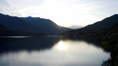 有关反射, 山, 户外的免费素材视频