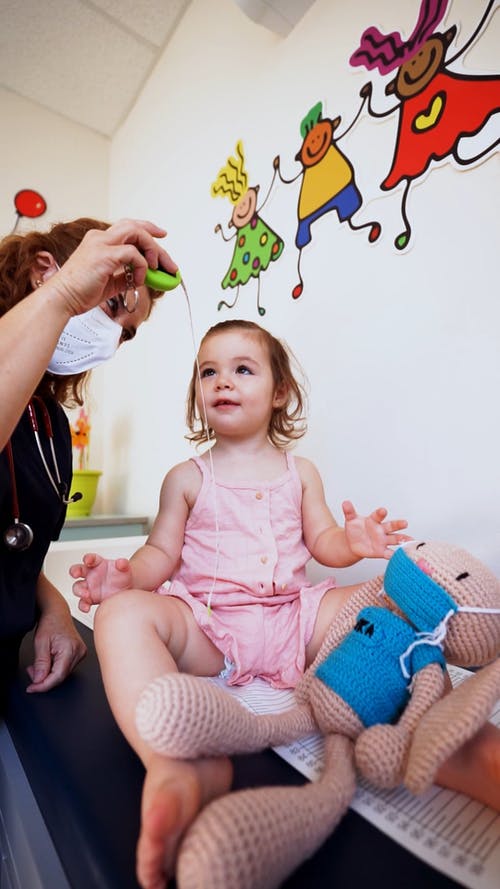 有关儿科医师, 儿童, 医疗诊所的免费素材视频