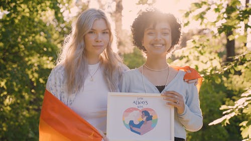 有关LGBTQ, 一起, 公园的免费素材视频