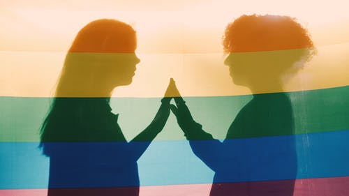 有关一对, 关系, 剪影的免费素材视频