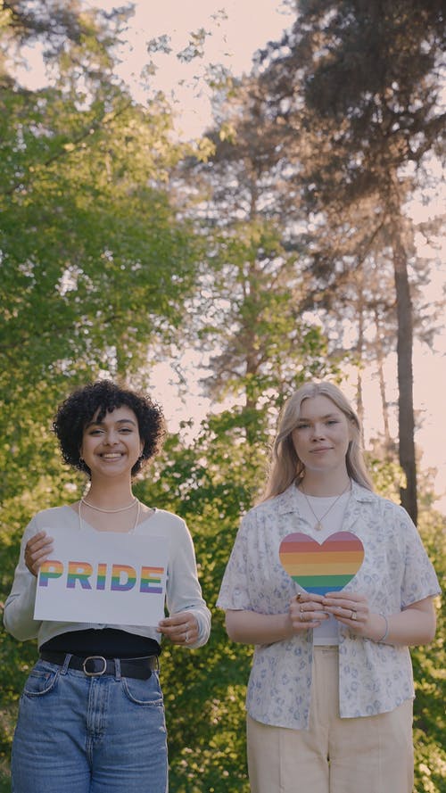 有关LGBTQ, 一起, 低角度拍摄的免费素材视频