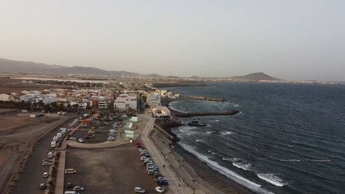 有关人,停放的汽车,大加那利岛的免费素材视频