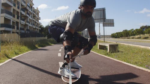 有关人, 假腿, 滑板的免费素材视频