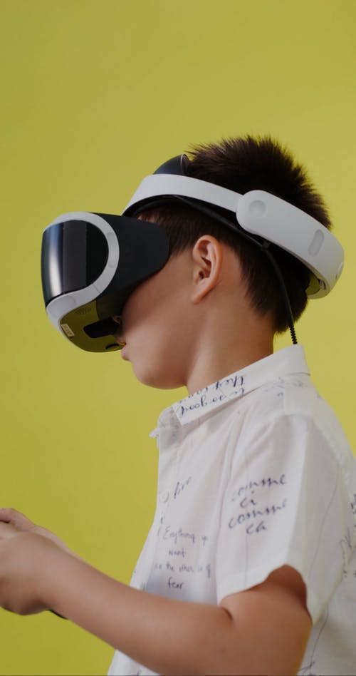 有关VR, vr眼镜, 儿童的免费素材视频