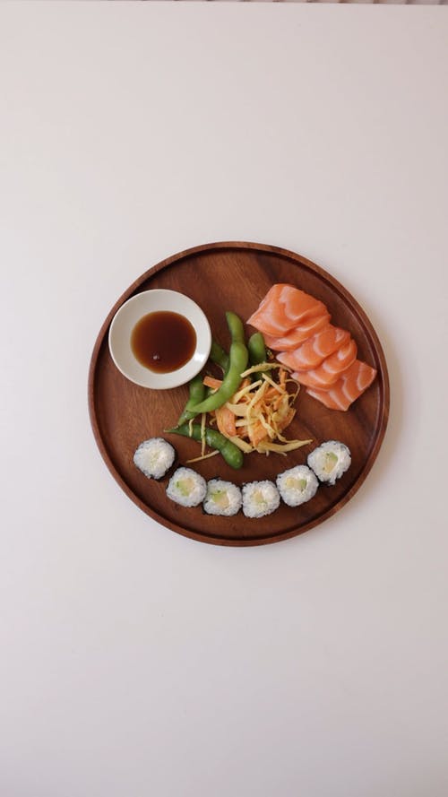 有关Flatlay, 垂直视频, 寿司的免费素材视频