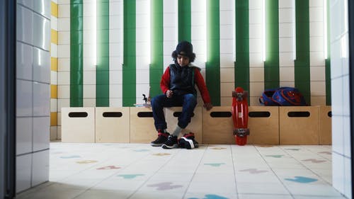 有关坐, 学校, 室内的免费素材视频