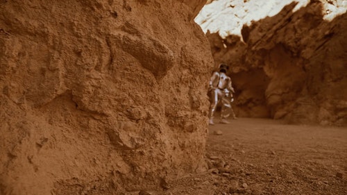 有关勘探,太空人,岩石形成的免费素材视频