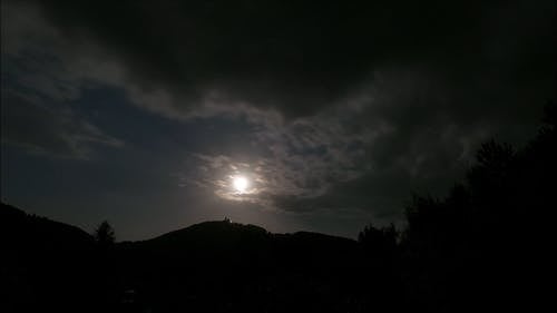 有关夜空, 延时视频, 户外的免费素材视频