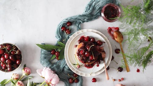 有关Flatlay, 从上面查看, 可口的免费素材视频