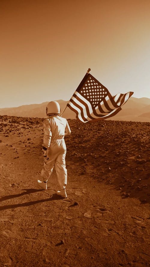 有关垂直视频, 多風, 太空人的免费素材视频