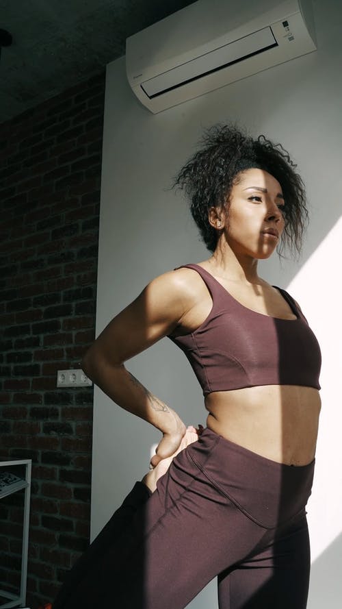 有关主动穿着, 伸展, 健身的免费素材视频