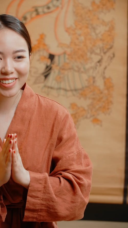 有关传统, 双手合十, 和服的免费素材视频