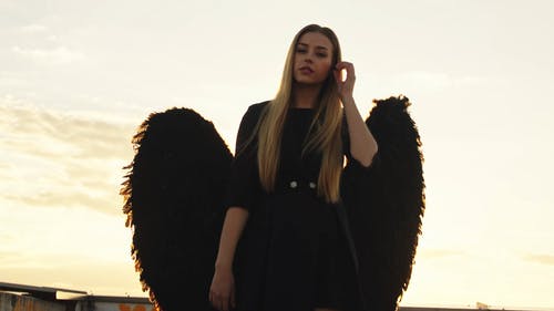 有关低角度拍摄, 个性, 天使的免费素材视频