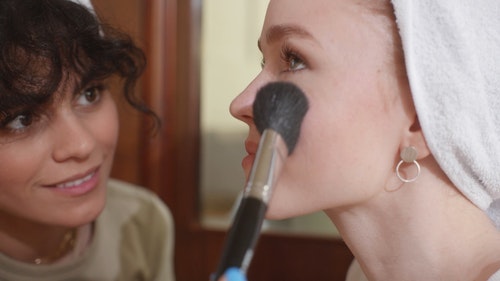 有关公寓,化妆刷,友谊的免费素材视频