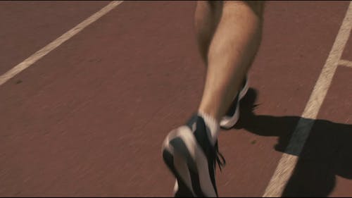 有关尺, 慢动作, 慢跑者的免费素材视频