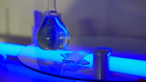 有关实验室玻璃器皿,容量瓶,特写的免费素材视频