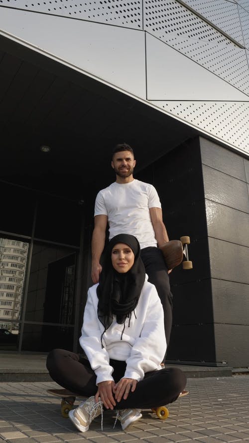 有关一对, 人, 低角度拍摄的免费素材视频