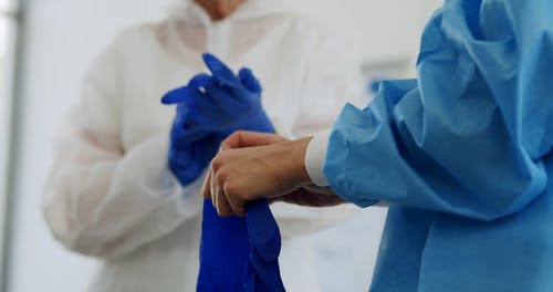 有关ppe, 医用手套, 室内的免费素材视频