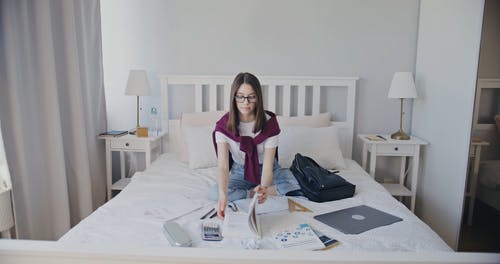 有关图书, 女人, 学生的免费素材视频