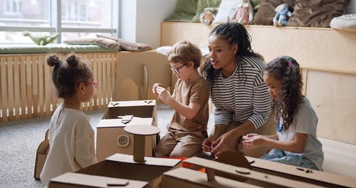 有关一起, 儿童, 各具特色的免费素材视频