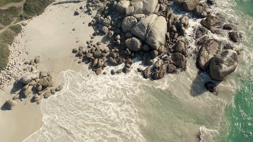 有关天性, 岩石海岸, 巨石的免费素材视频