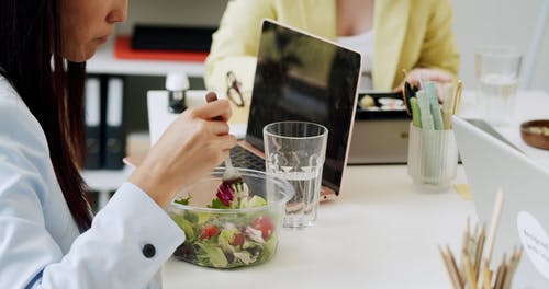 有关健康, 叉子, 吃的免费素材视频