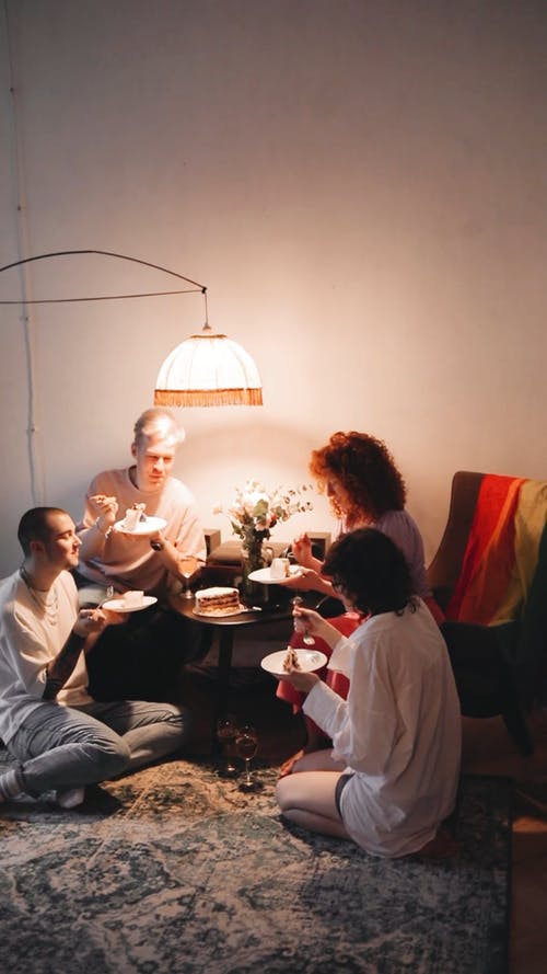 有关LGBTQ, 人, 吃的免费素材视频