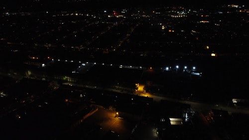 有关城市,城市的灯光,晚上的免费素材视频