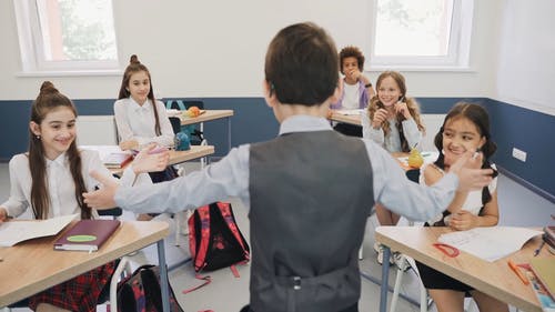 有关同学, 坐, 学生们的免费素材视频