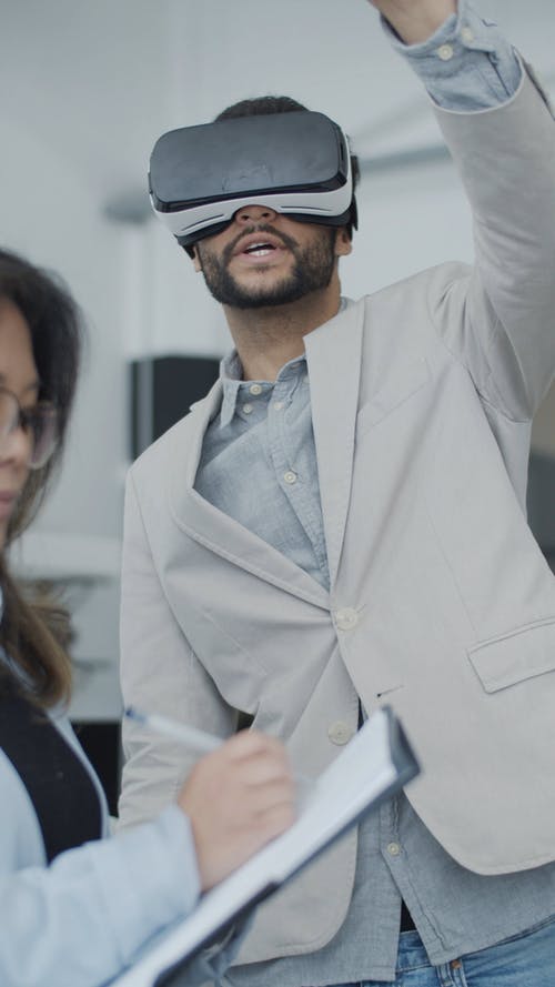 有关vr眼镜, 人, 同事的免费素材视频