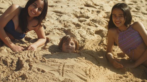 有关兄弟姐妹, 夏天, 孩子的免费素材视频