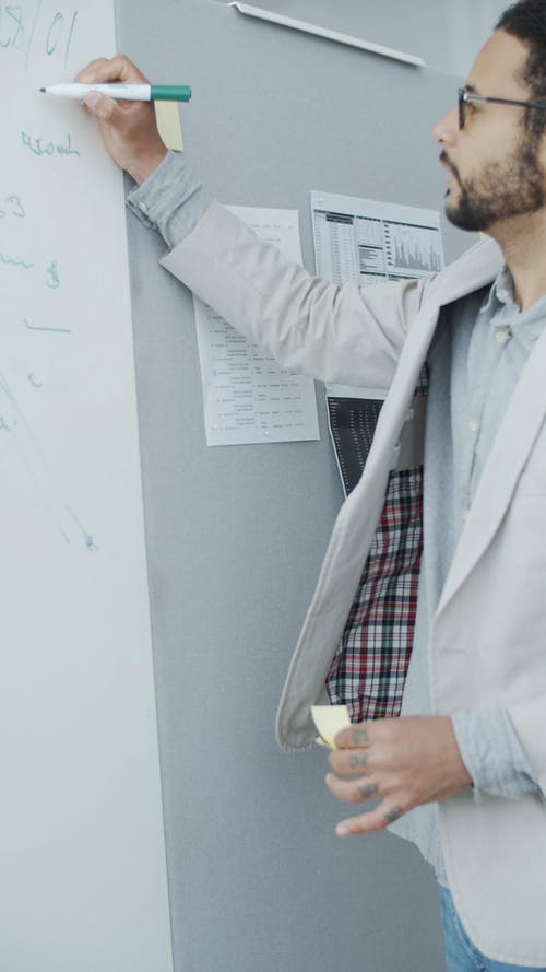 有关人, 便利贴, 商业的免费素材视频