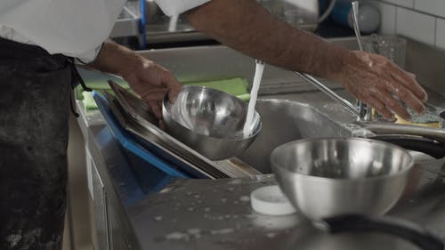 有关下沉, 厨师, 厨房的免费素材视频
