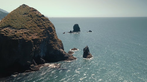 有关巨岩,水体,海的免费素材视频