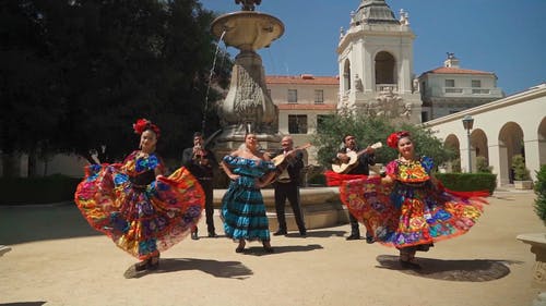 有关cinco de mayo, 仪器, 公园的免费素材视频