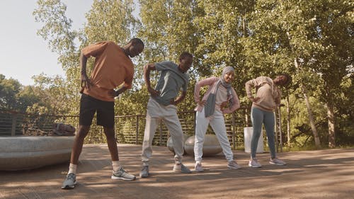 有关一起, 人, 伸展的免费素材视频