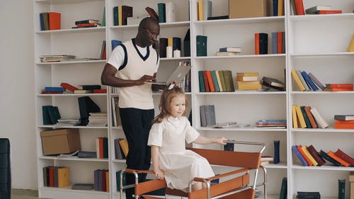 有关一起, 儿童, 图书馆的免费素材视频