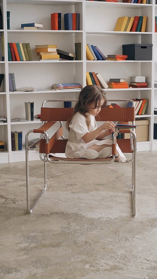 有关单人沙发, 图书, 坐的免费素材视频