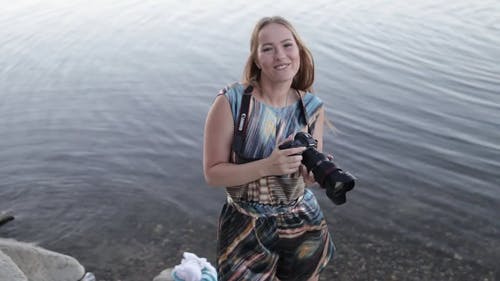 有关女人, 户外, 拍照的免费素材视频