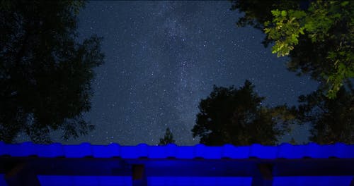 有关天空, 明星, 时间流逝的免费素材视频