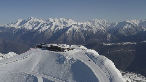 有关下坡, 冷, 大雪覆盖的免费素材视频