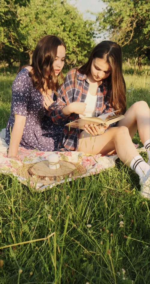 有关一起, 坐, 垂直视频的免费素材视频