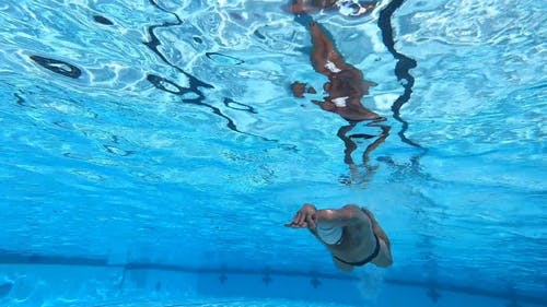 有关健身, 水上运动, 水下的免费素材视频
