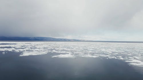 有关冬季, 冰河, 冷的免费素材视频