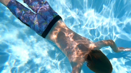 有关人,水上运动,水下录像的免费素材视频